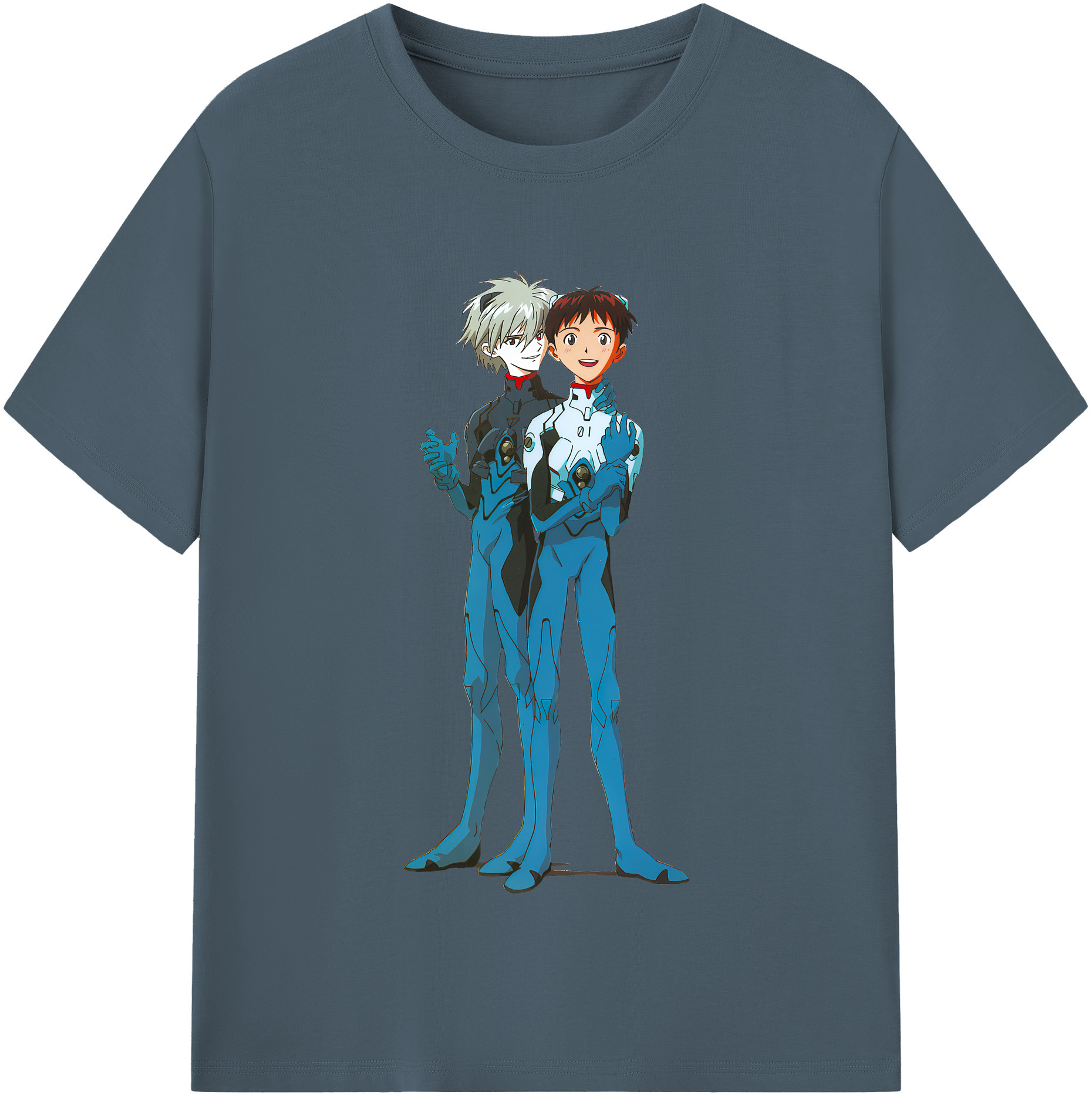（画像用） EVA 新世紀エヴァンゲリオン 綿100％半袖Tシャツ（フロントプリント）